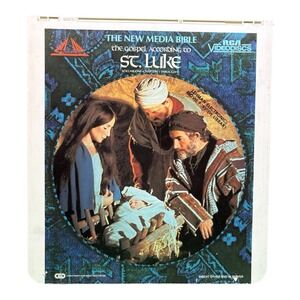 The Bee Media Bible The Gospel According To St. Luke Vol 1 (1976) RCA CED Video